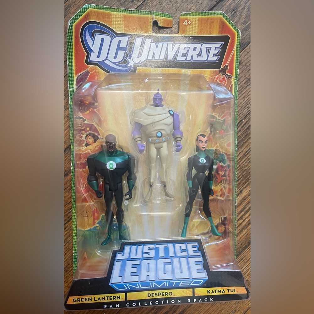 DC Universe Justice League Unlimited 3-Pack Green Lantern, Despero, Katma Tui